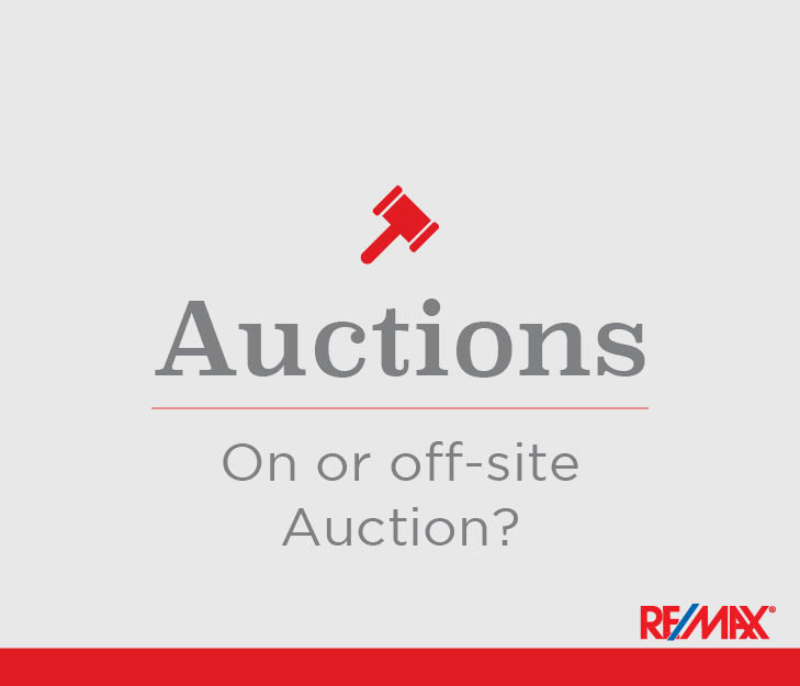 On or off-site, what’s best for the auction?