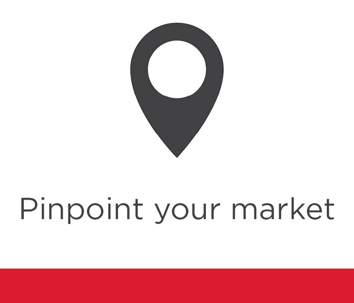 Pinpoint your market